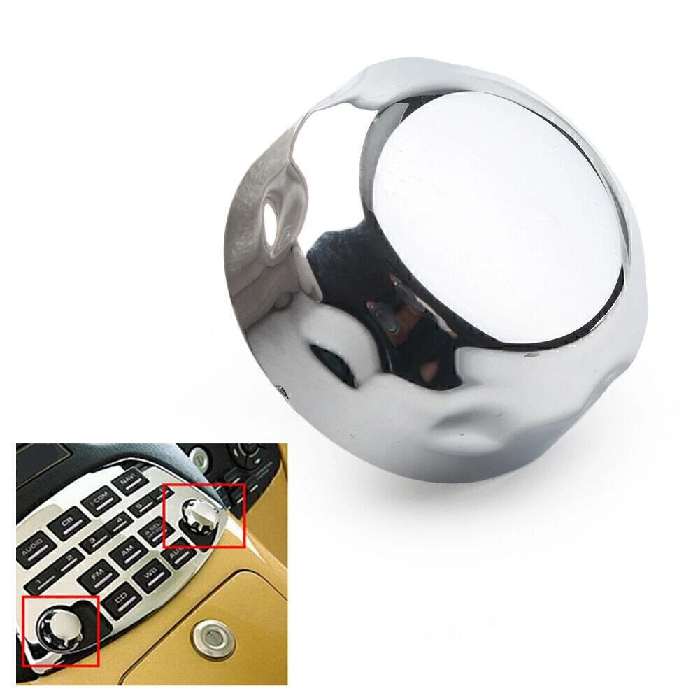 Chrome Fairing Switch Panel Dash Accent Cover for Honda Goldwing GL1800 (2001–2003)