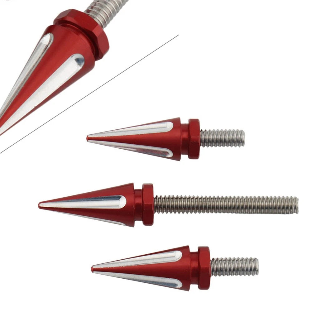 3PCS Windshield Trim Screw for Harley Electra Glide (2014–2023) Red
