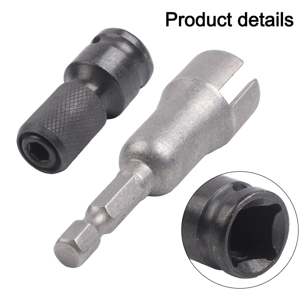 Electric Wrench Driver Adapter with 12mm Socket 12 Inch