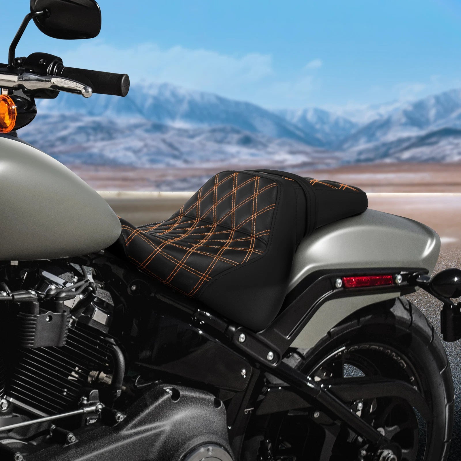 Driver Passenger Seat for Harley Fat Bob FXFB FXFBS (2018–2024)