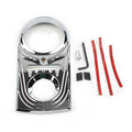 Chrome ABS Dash Panel Insert Cover for Harley Softail FLSTC (2000–2023)