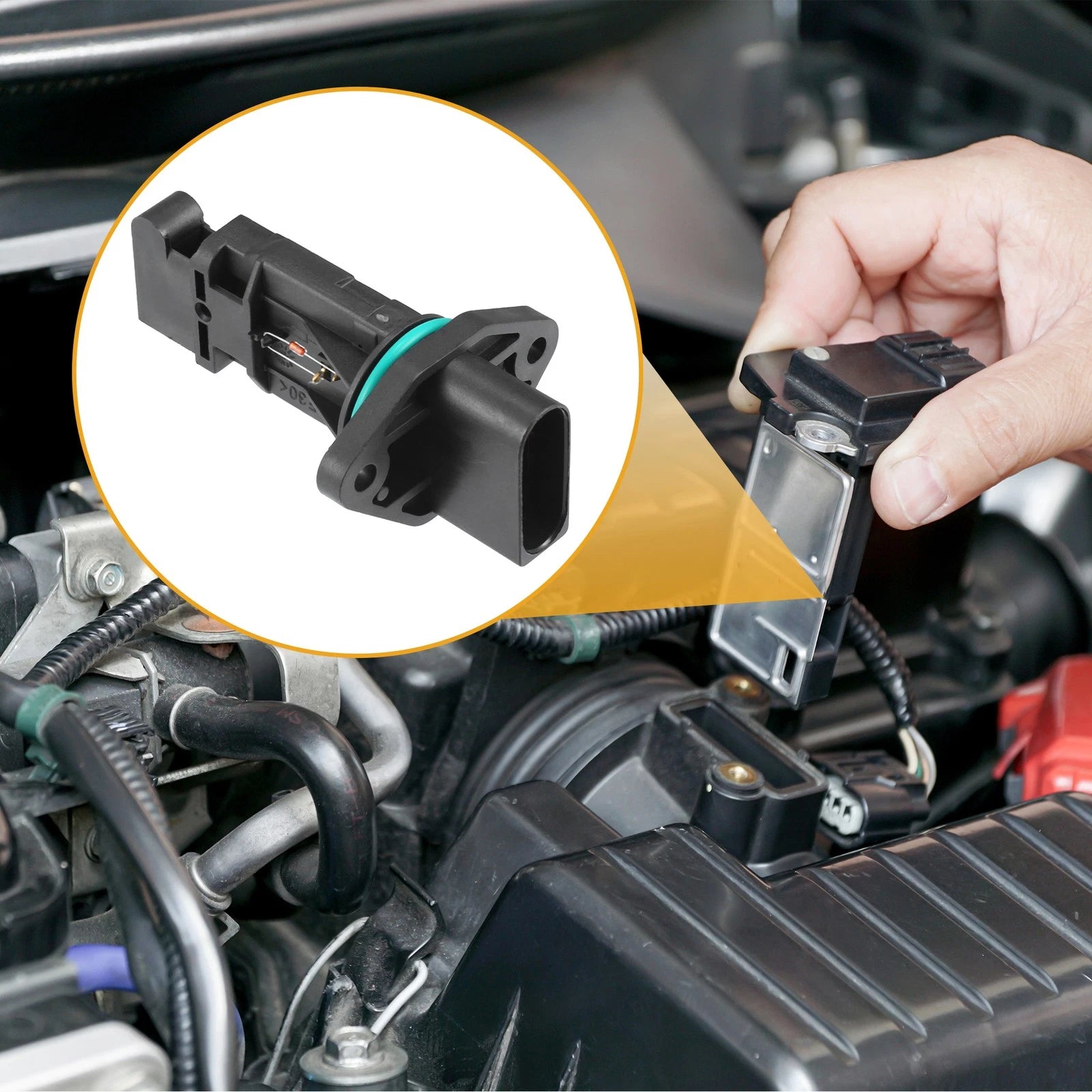 Mass Air Flow Sensor Replacement for Audi A2 1.2 1.4 TDI 1.6 FSI (2000–2005)