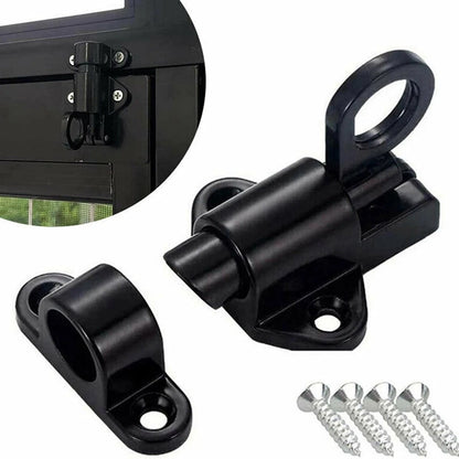 4X Aluminum Automatic Door Latches for Shed Security