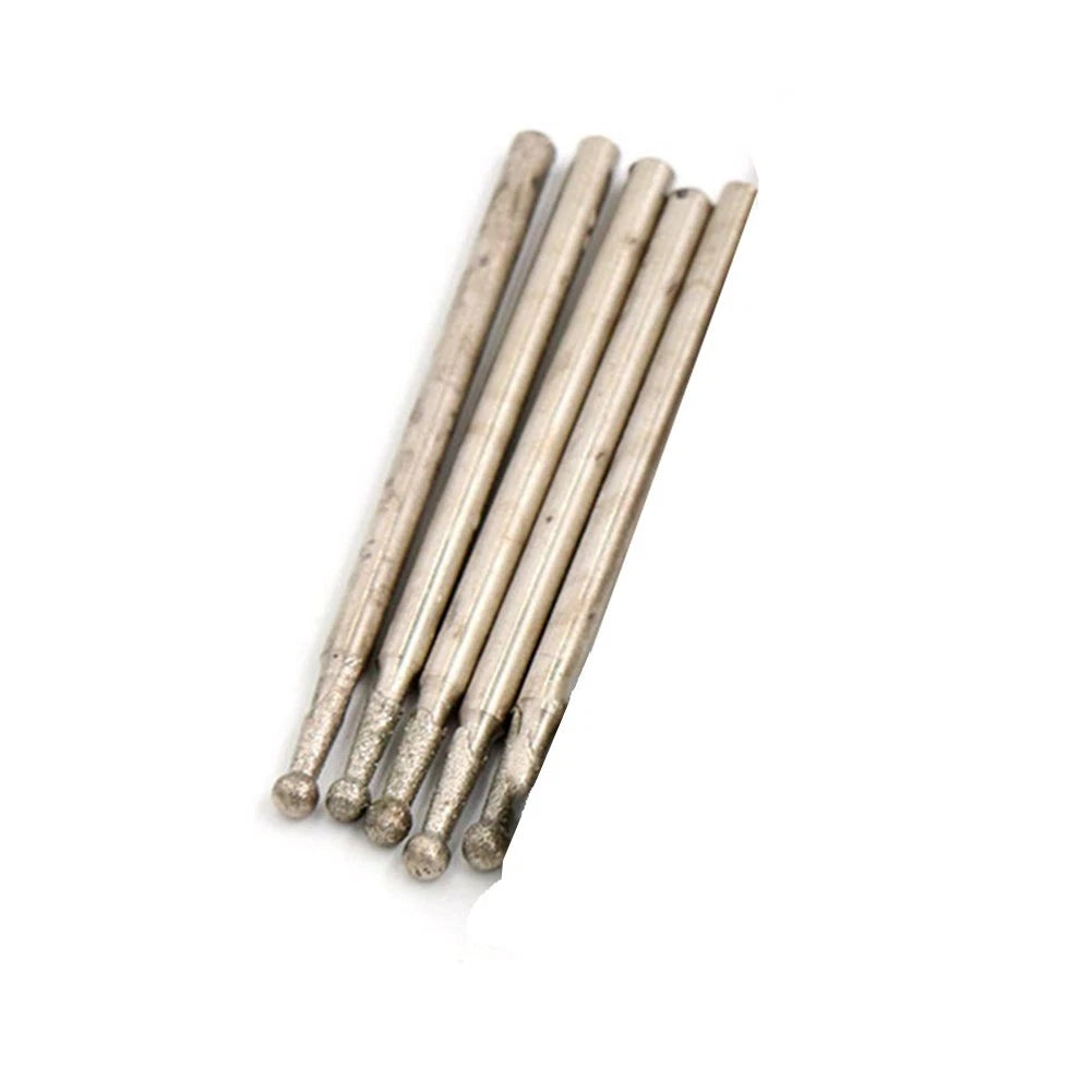 Set of 5 Electroplated Burrs for Carving Projects