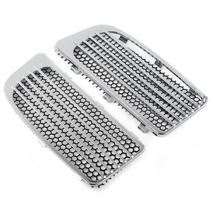 Lower Fairing Radiator Screen Guard Chrome Grills for Harley Road Glide (2014–2020)