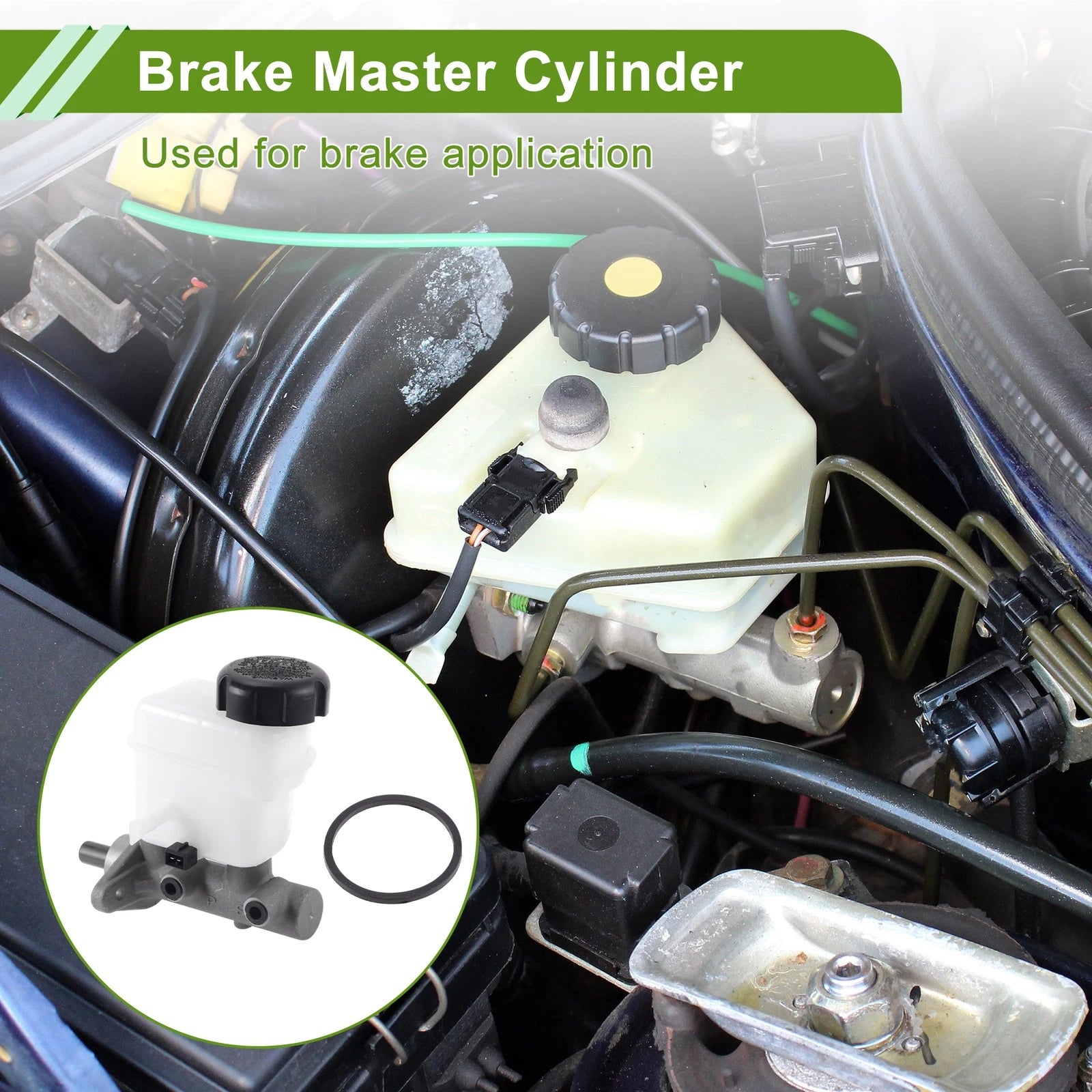 Brake Master Cylinder With Reservoir Replacement for Hyundai Sonata (2011–2019)