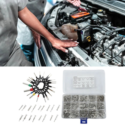Complete 345 Terminal Pins Kit for Automotive Electrical (Universal)