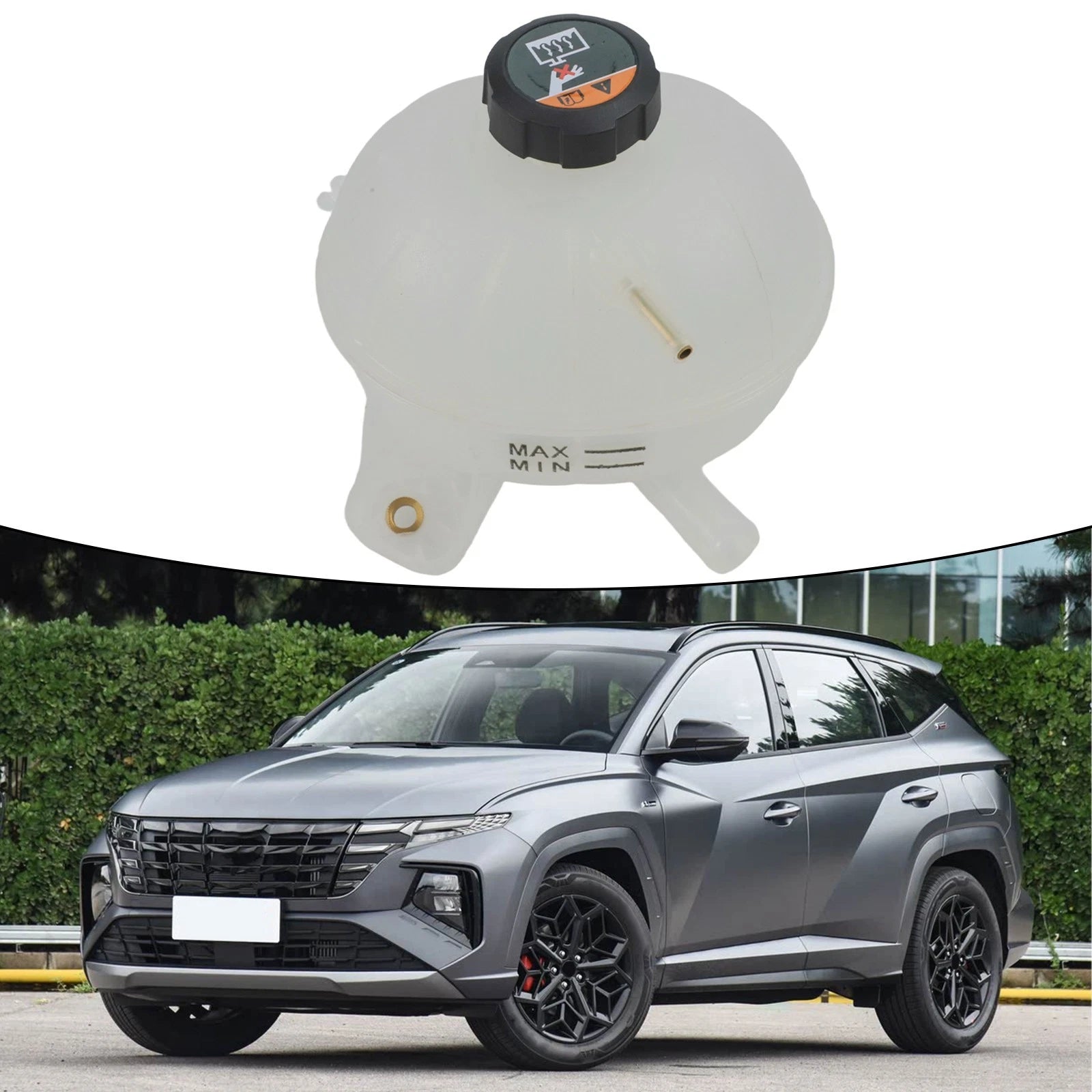Engine Coolant Reservoir for Hyundai Tucson (2016–2023)