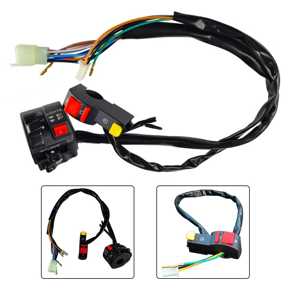 Motorcycle Switch Button for Electric Start Stop (High Compatibility)