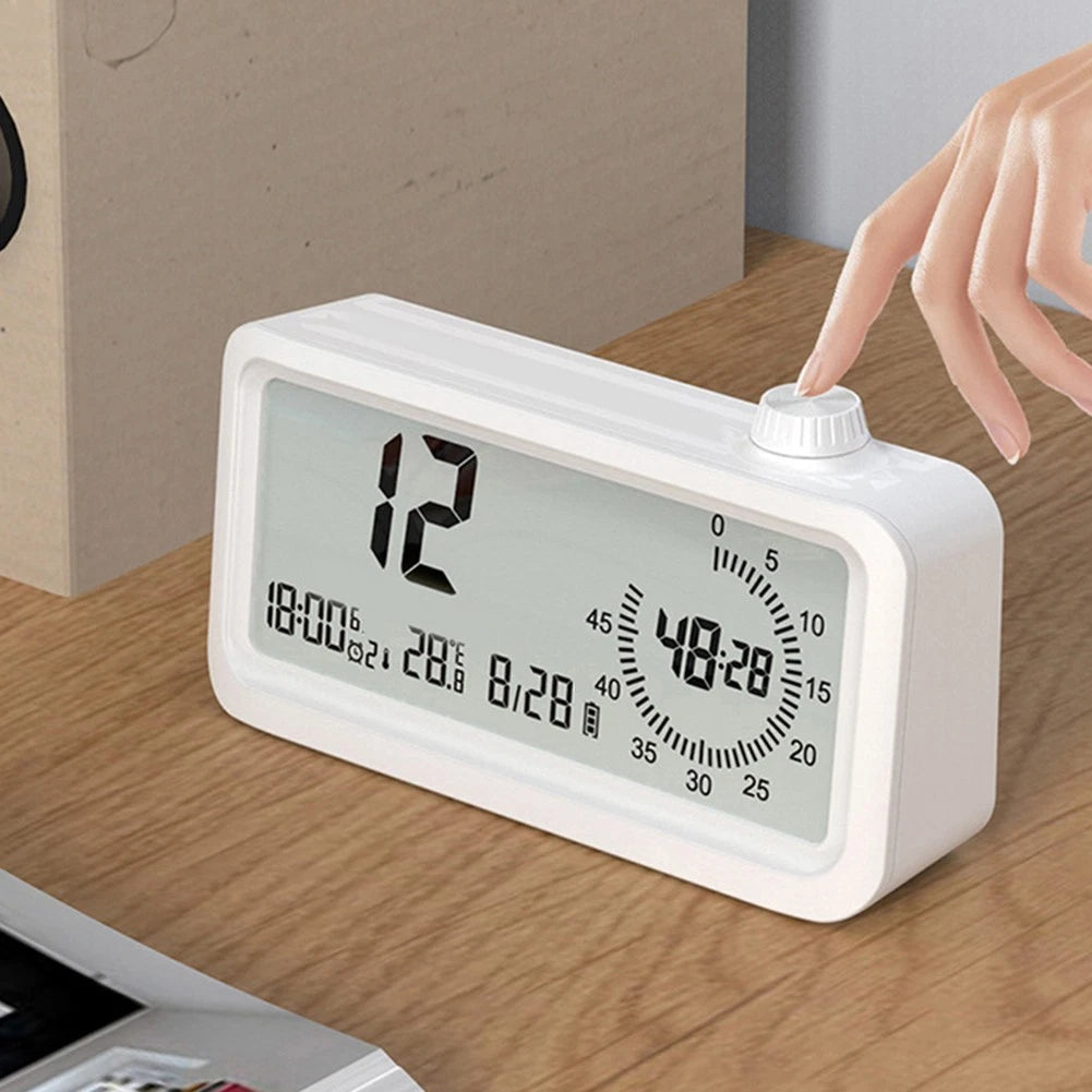 Visual Timer and Alarm Clock for Students (Dual Function)