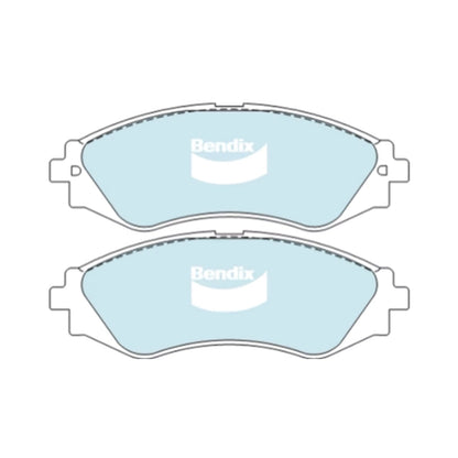 Set of 4 Bendix GCT Front Disc Brake Pads for Holden Epica (2007–2011)