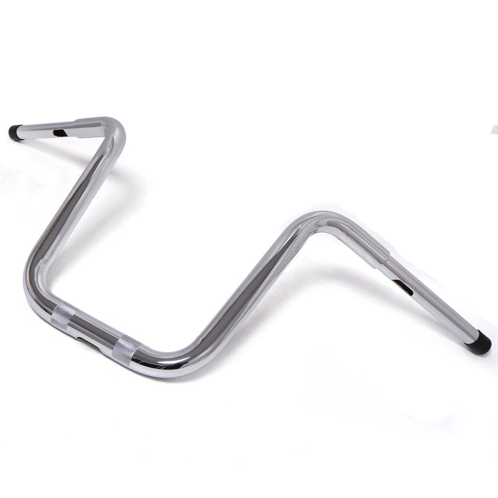 10" Chrome Fat Mini Ape Handlebar for Harley Road King (2014–2023)