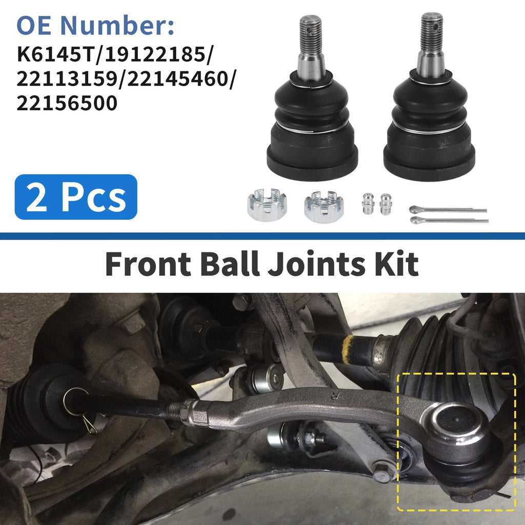 2 Pcs Front Lower Ball Joints Replacement for Cadillac Brougham (1987–1992)