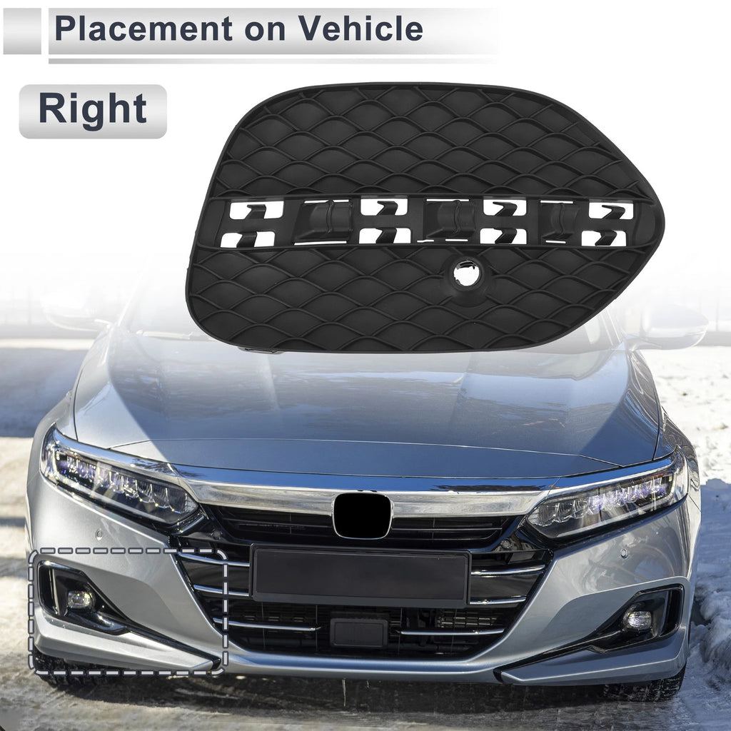 1Pc Front Right Fog Light Grill Replacement for Mercedes-Benz GLE350 (2016–2018)
