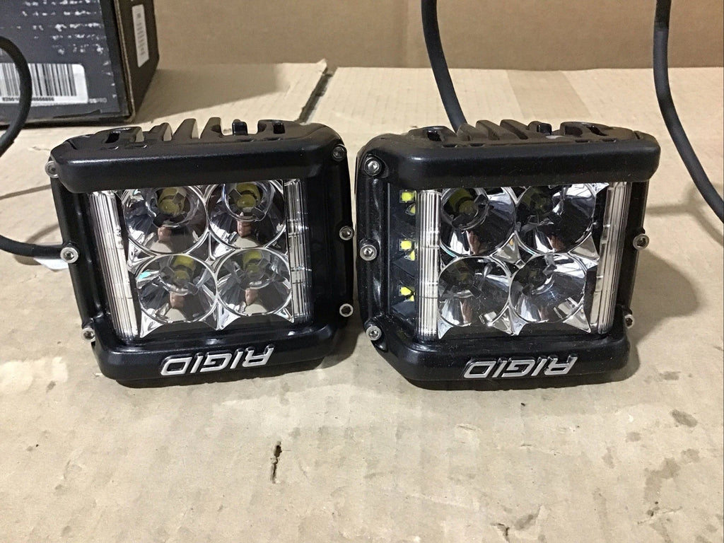 Rigid D-SS Pro Surface Mount Flood Pods Pair 262113 for Rigid D-SS (Open Box)