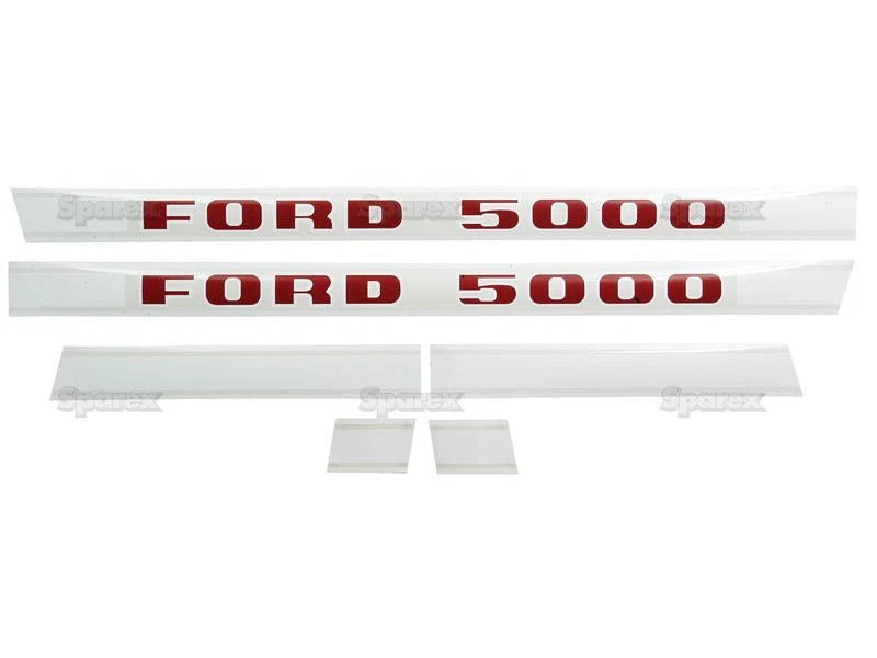 Decal Set for Ford 5000 Force Tractors (1965–1975)