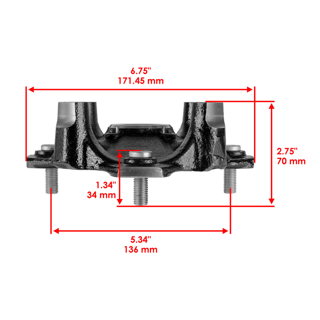 Rear Wheel Hub Replacement for CanAm Traxter T HD10 (2018–2018)