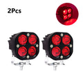 2Pcs 3" 40W LED Cube Pods Work Light for Offroad SUV