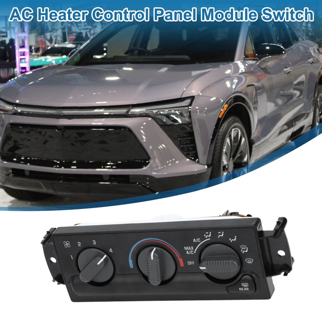HVAC A/C Heater Climate Control Panel for Chevrolet Blazer (1998–2005)