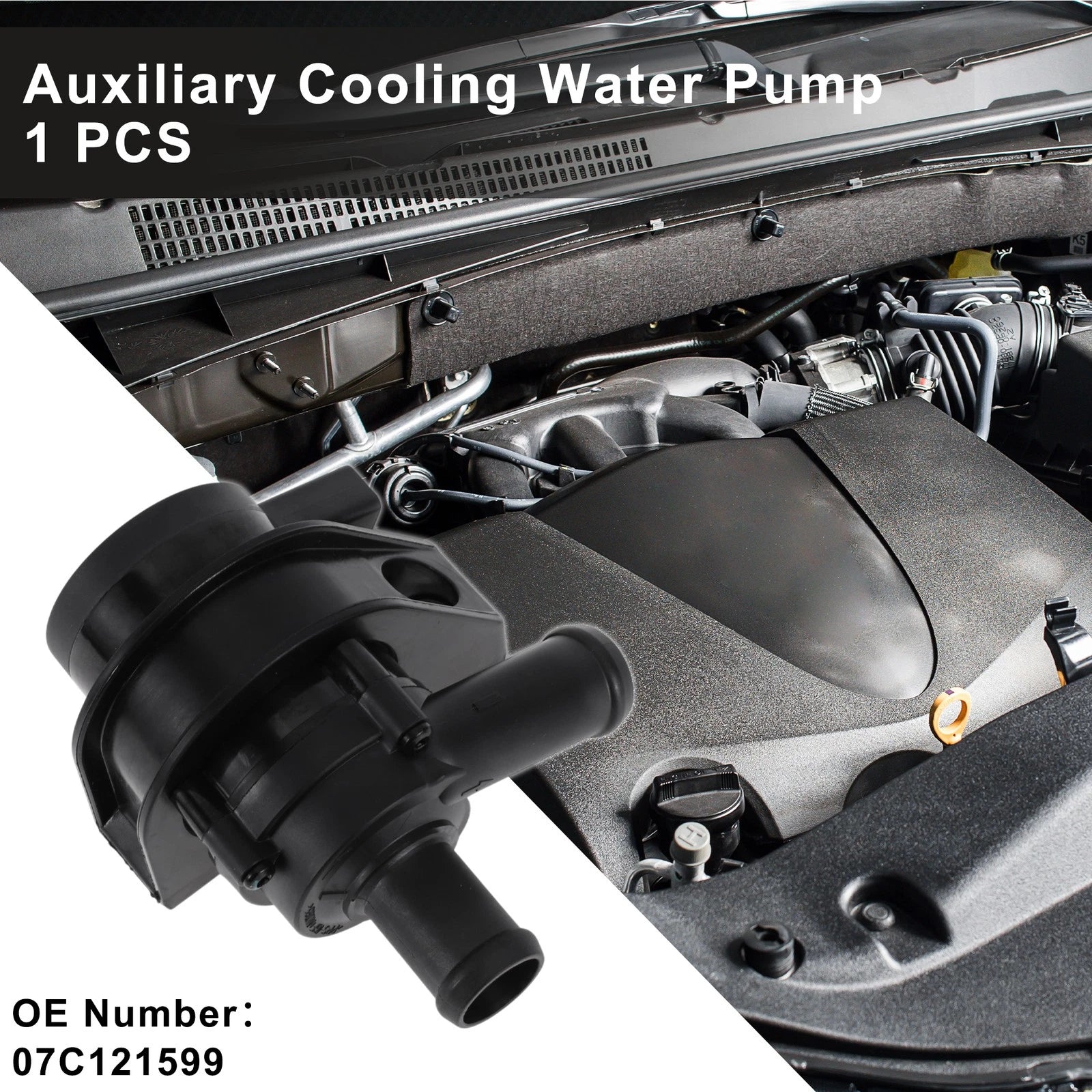 Auxiliary Cooling Water Pump Replacement for Audi A6 C6 (4F2) (2006–2011)