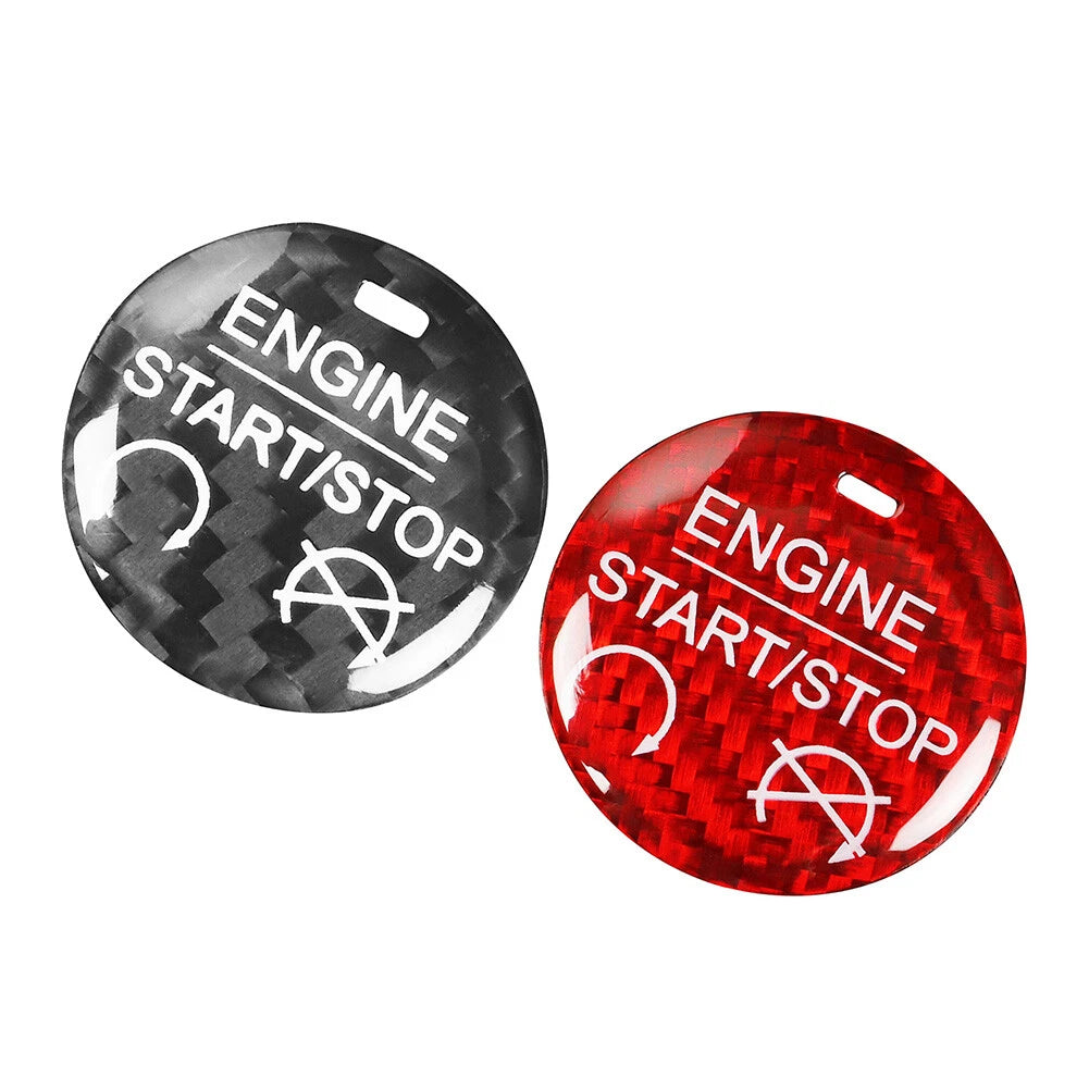 Engine Start Stop Button Cover Trim for Ford Mustang (2015–2022)