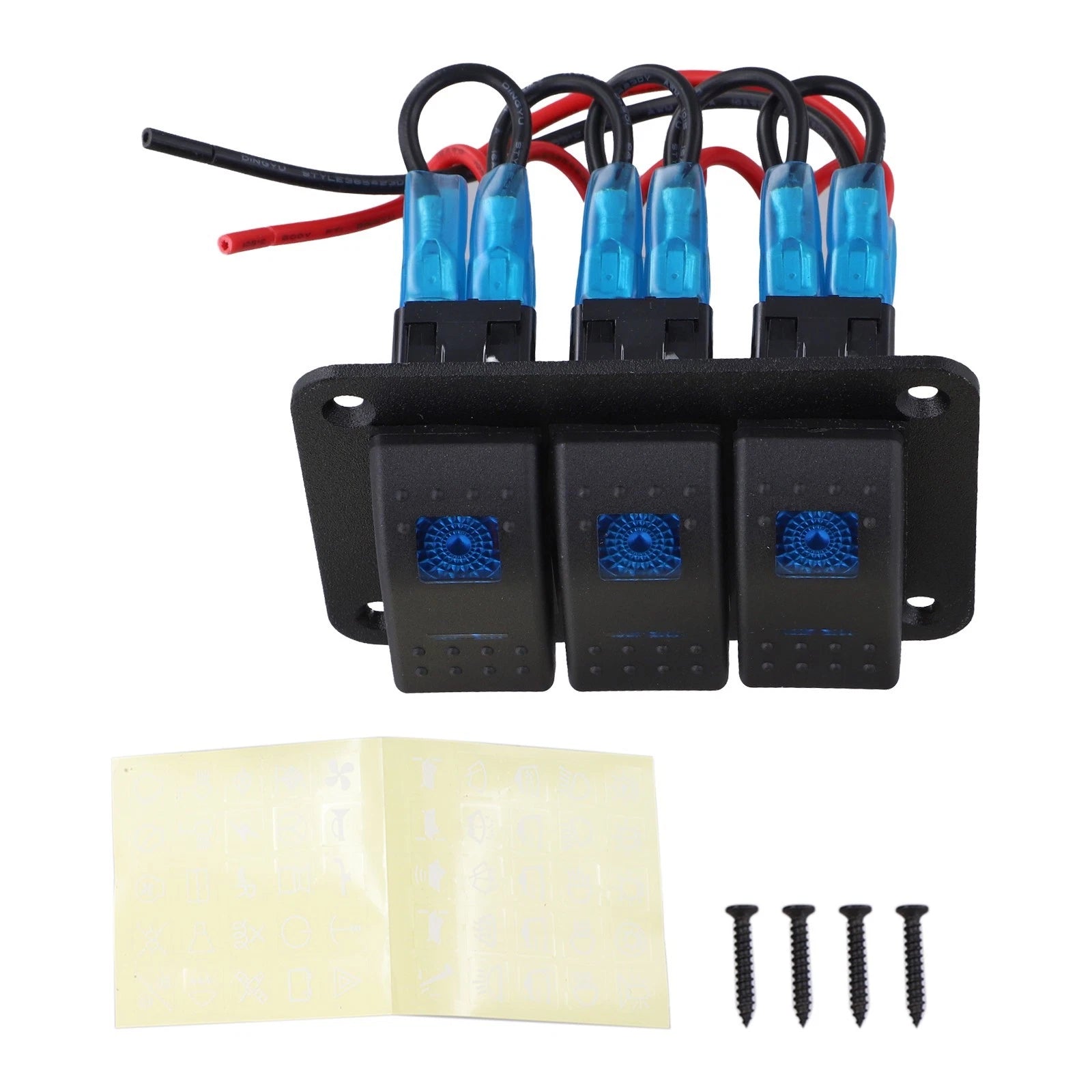 Multi Function Switch Panel for Automotive and Marine Control