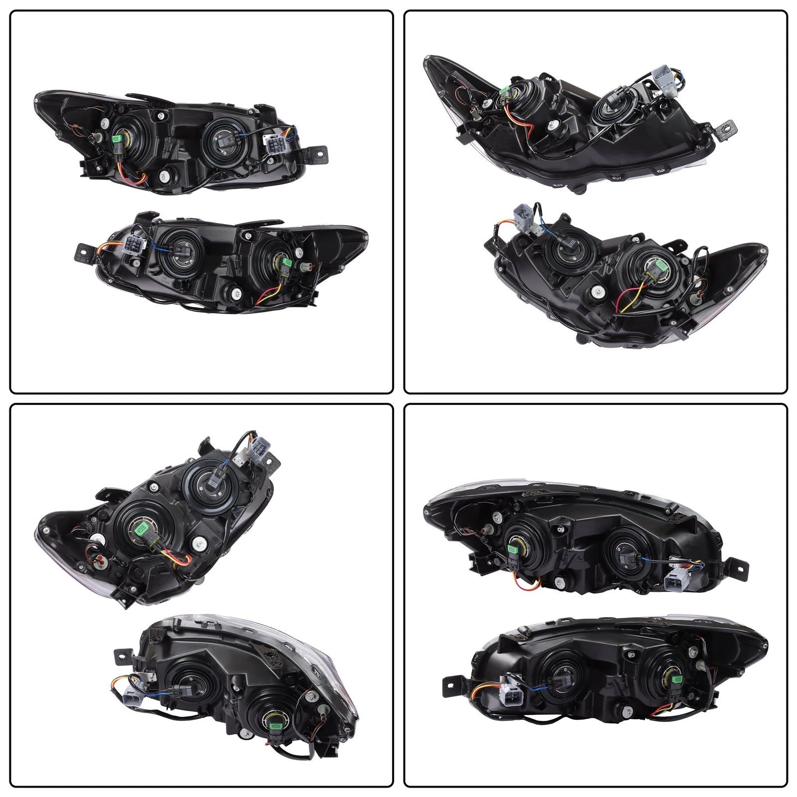 Headlight Assembly Set for Subaru WRX (2015–2021) Left+Right Halogen