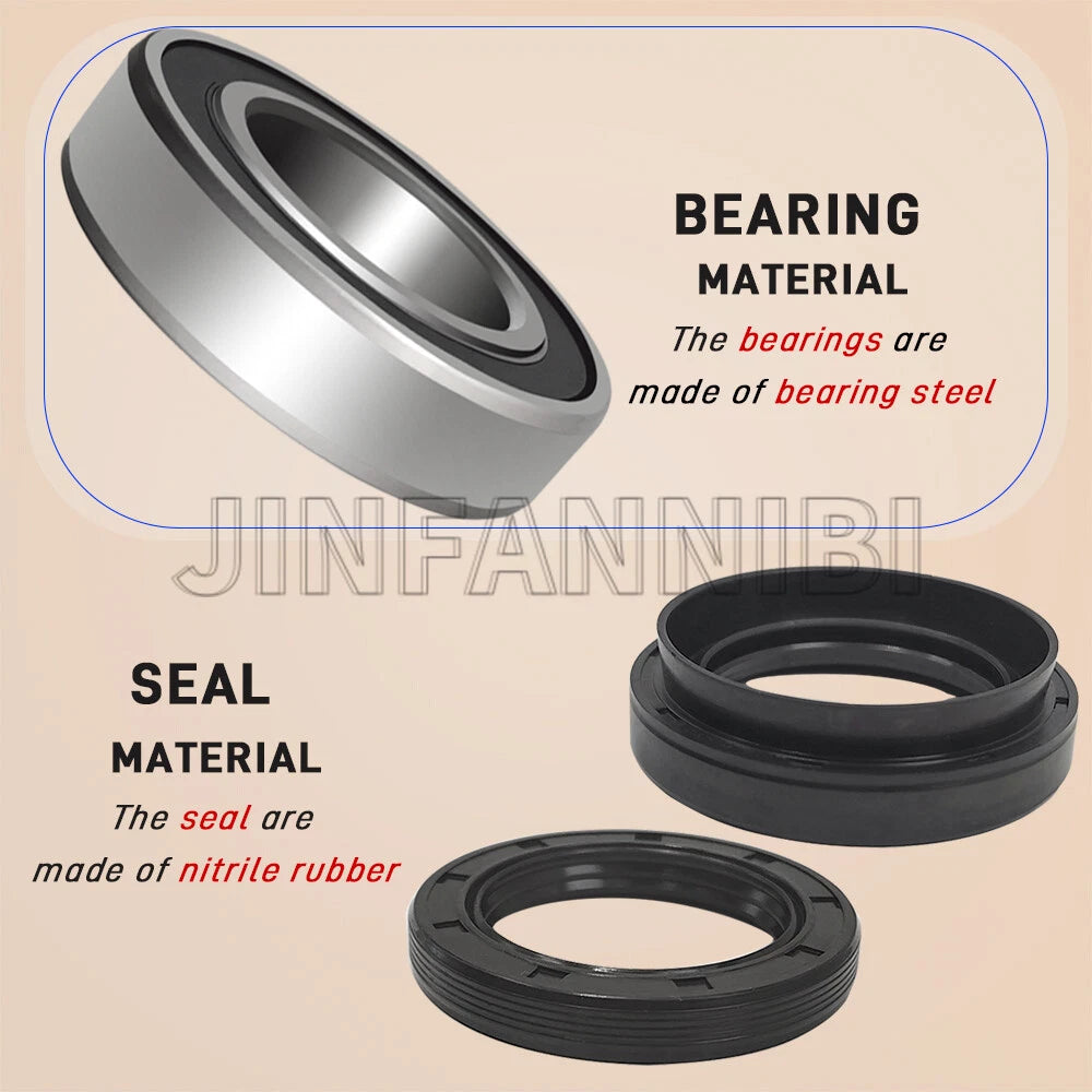 Front Wheel Bearing & Seals Kit for Suzuki Eiger 400 (2002–2007)