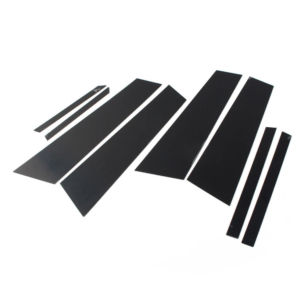 8 Pcs Bright Black Door Window Pillar Post Trim for BMW X2 F39 (2018–2021)