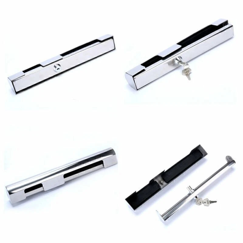 Stainless Steel Outboard Motor Engine Lock with Key for Marine Use