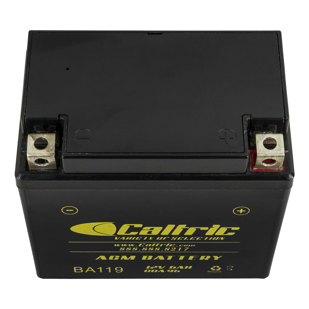 Caltric AGM Battery Replacement for Honda TRX450R TRX450ER (2006–2013)