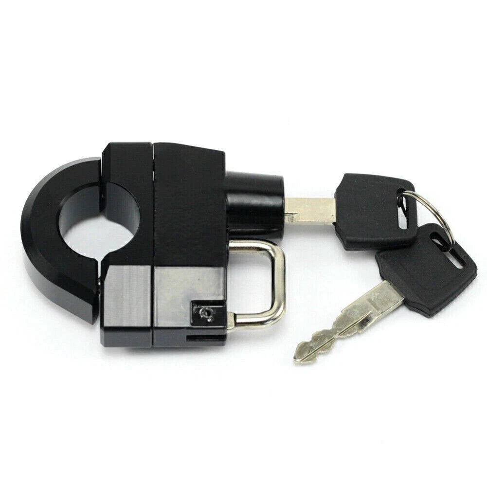 25mm CNC Handlebar Helmet Lock with Keys for Harley-Davidson XL 883 1200 (2004–2023)