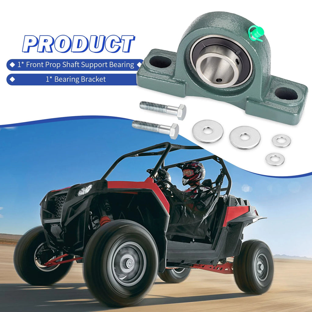 Front Center Prop Drive Shaft Carrier Support Bearing for Polaris RZR XP 900 (2011–2014)