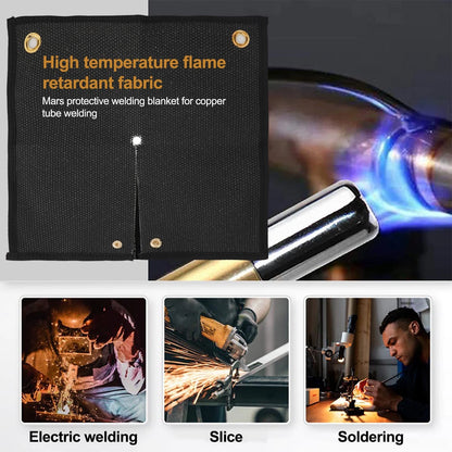 Fire Flame Resistant Welding Blanket Heat Protection Pad