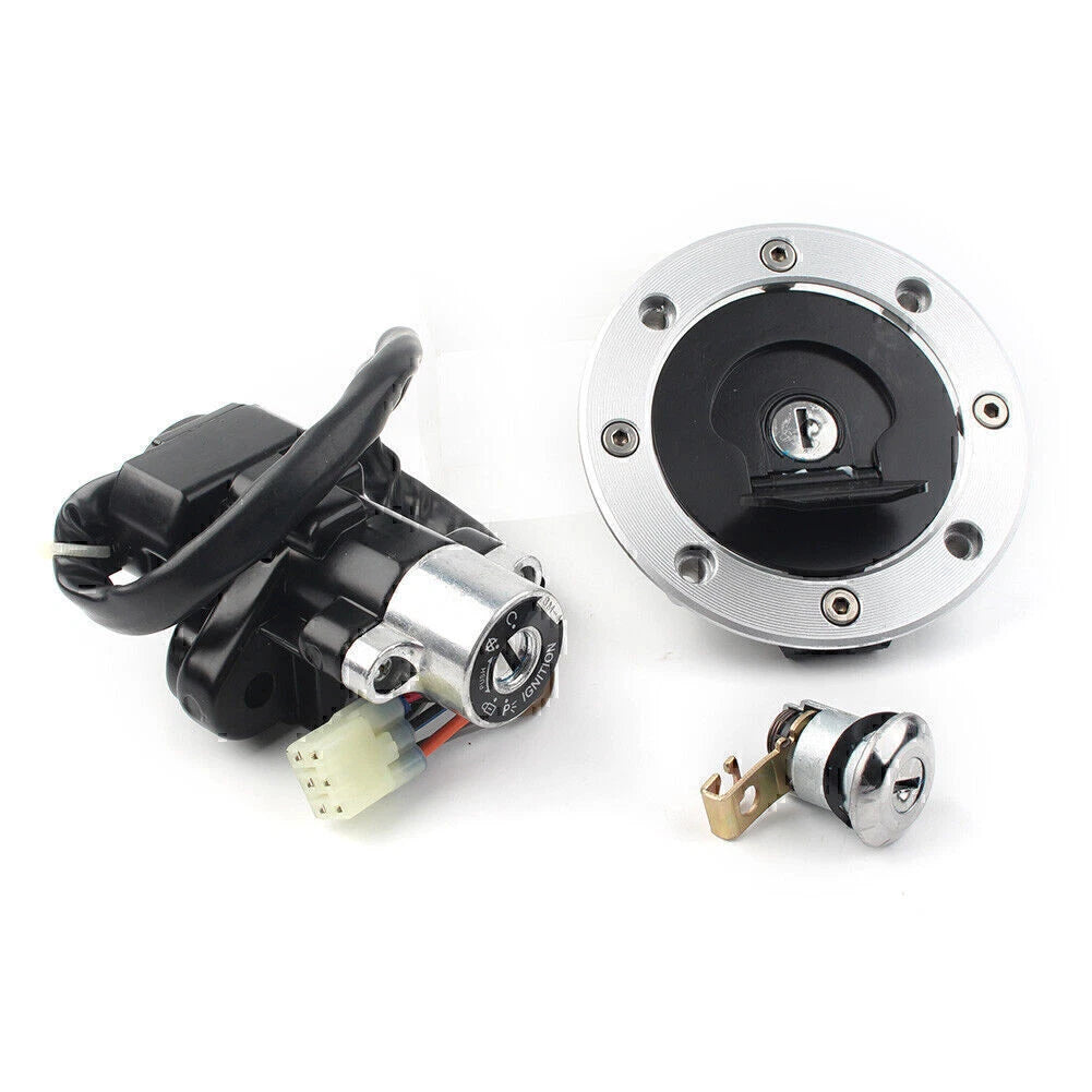 Ignition Switch Fuel Gas Cap Seat Lock Key for Suzuki SV650 (1999–2002)