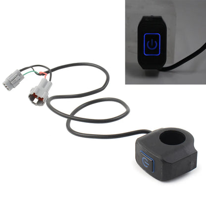 Plug And Play Headlight On/off Button Switch Connector For Sur Ron Blue