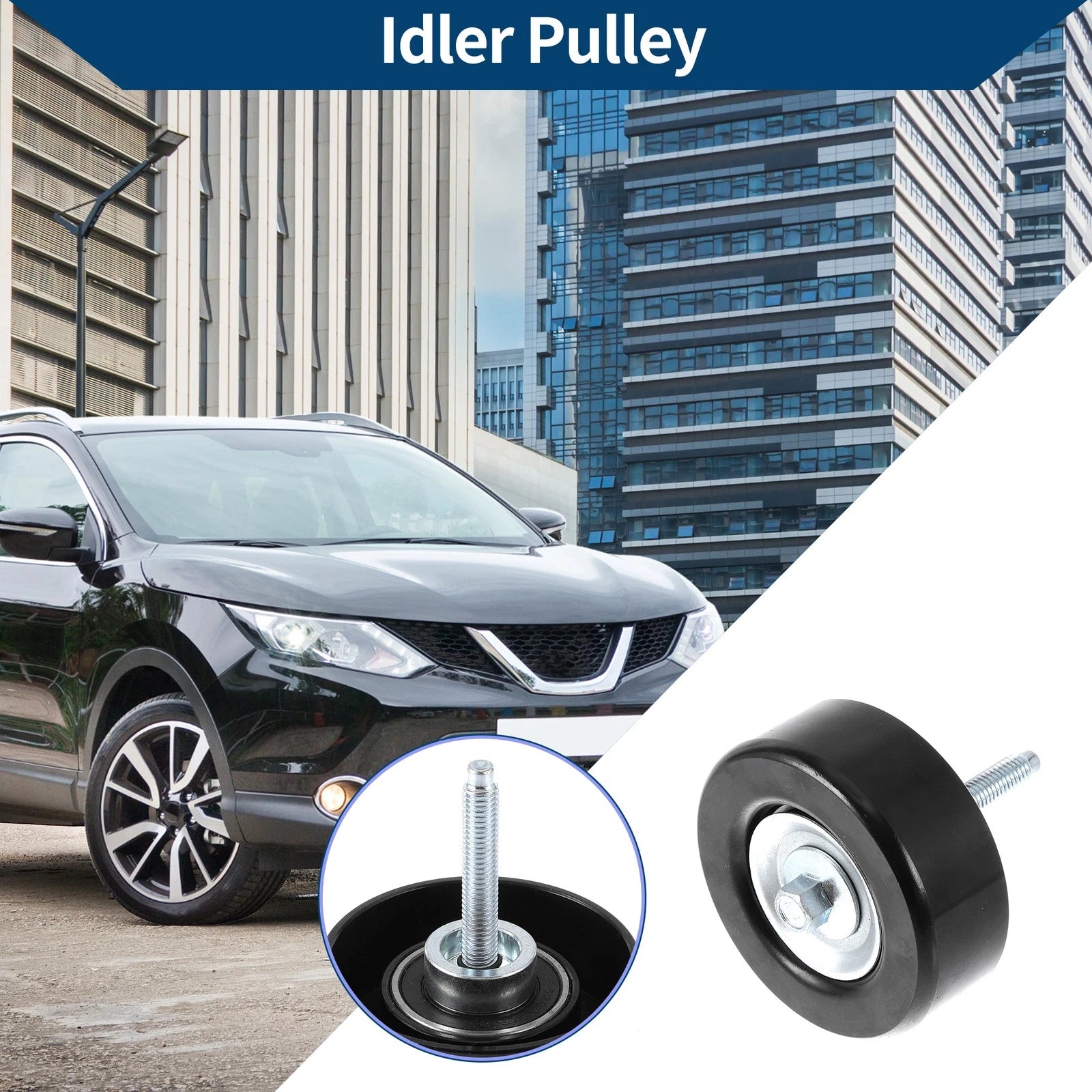 Drive Belt Idler Pulley Replacement for Mazda CX-7 (2007–2012)