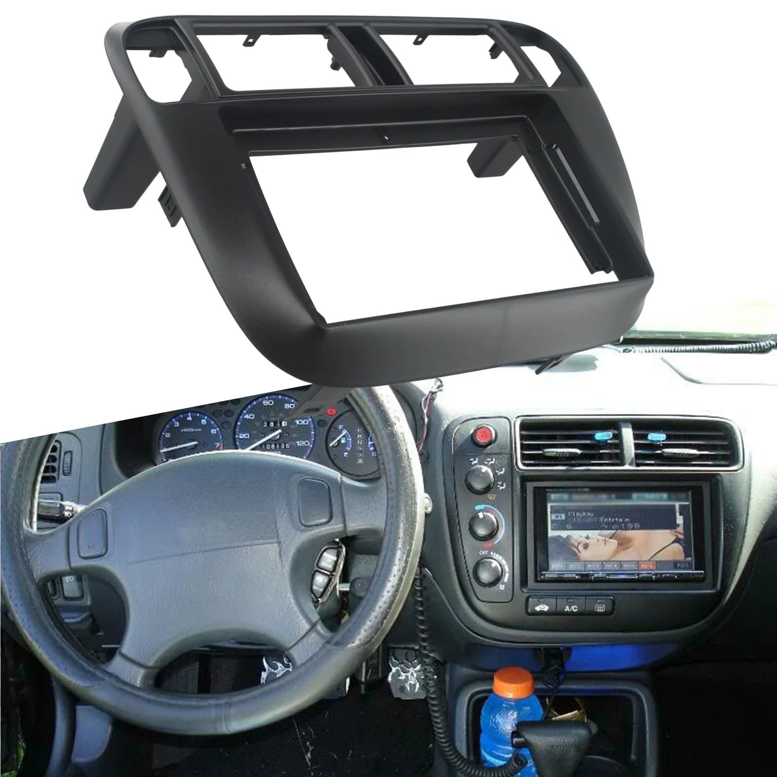 Frame Panel Trim for - Matt Black 1pc 9inch