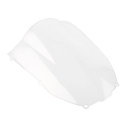 Front Windshield Double Bubble for Kawasaki Ninja ZX6R (2000–2002) Clear