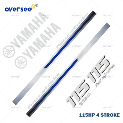 Sticker Kit for Yamaha 115HP 4 Stroke Outboard (Anti-UV)