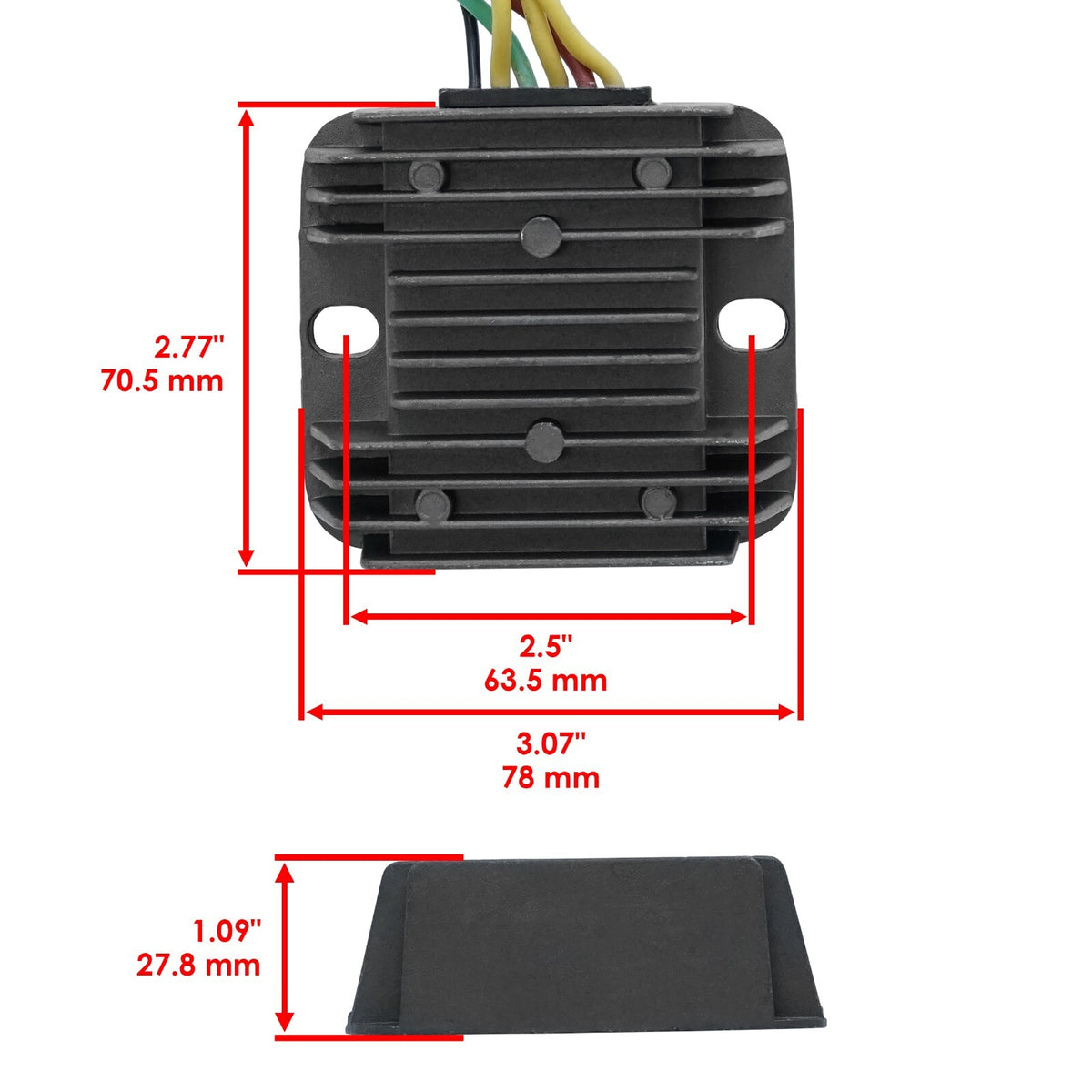 Rectifier Regulator Replacement for Honda TRX300 Fourtrax (1988–1992)