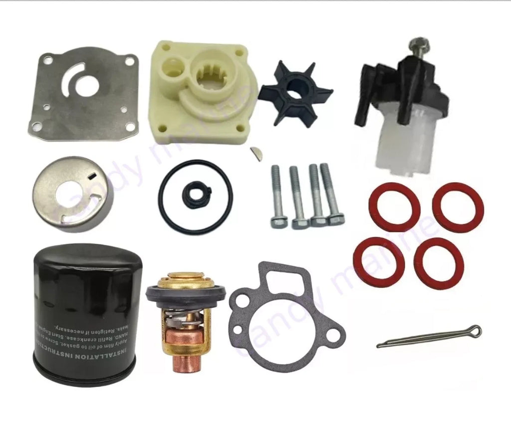 Maintenance Kit for Yamaha Outboard 20/25 HP F20A F25A F25D (W/ Thermostat)