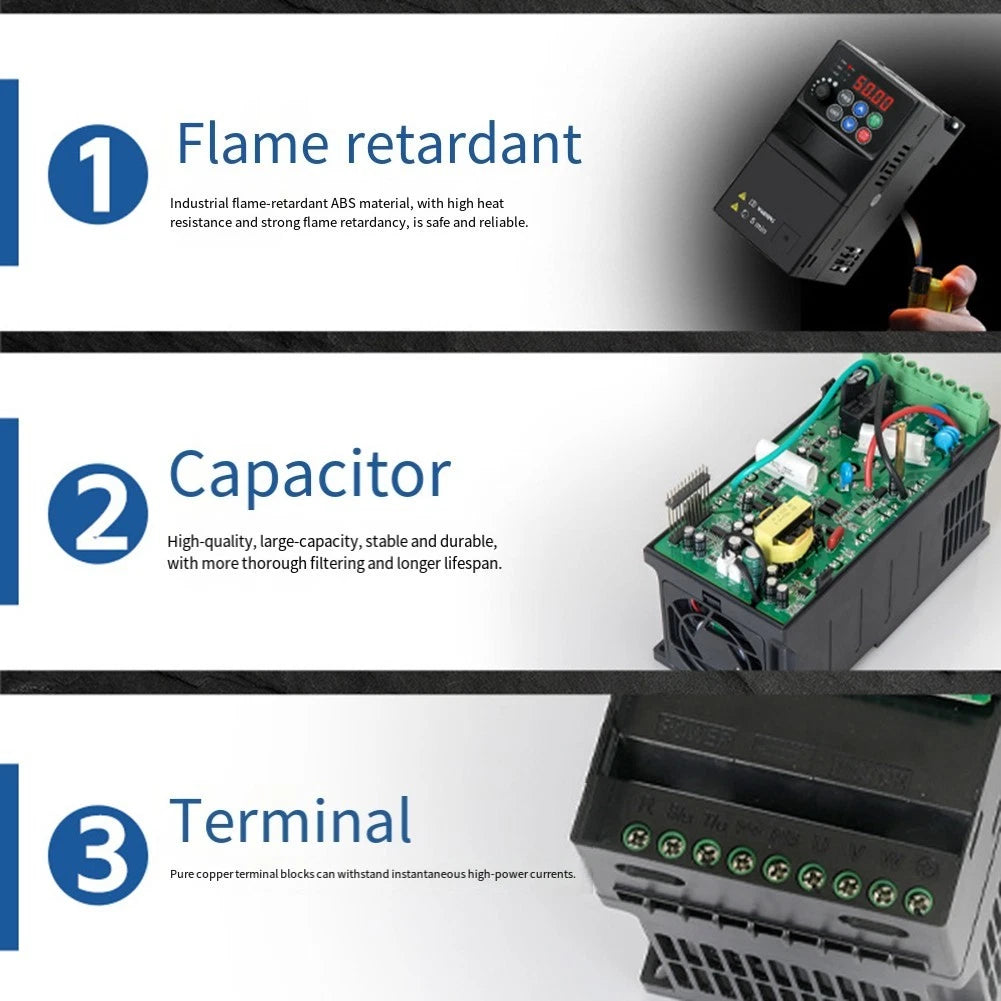 VFD Motor Controller for Water Pumps (220V to 380V)