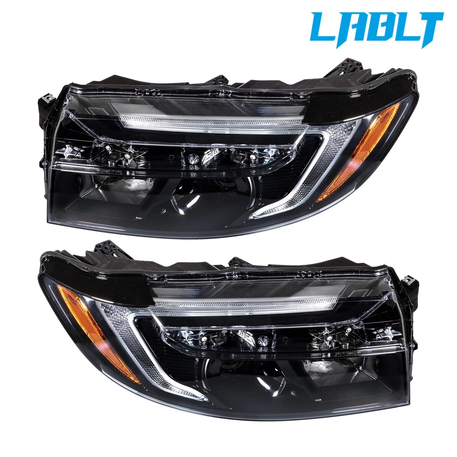 LABLT Black Headlight 5 Pin for Honda Ridgeline (2021–2025)