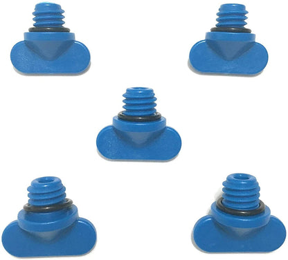 5X Blue Plug Kit for Mercruiser & Manifold Block (8M2000874, 22-806608A1)