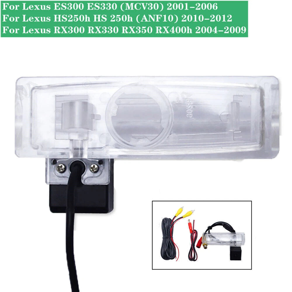 Rearview Backup Camera for Lexus RX300 RX330 RX350 RX400h (2004–2009)