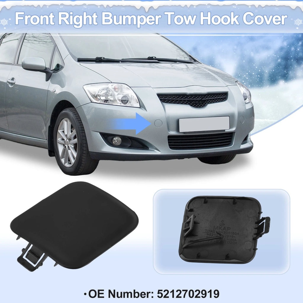 Right Front Tow Hook Cover Cap Replacement for Toyota Highlander (2001–2003)