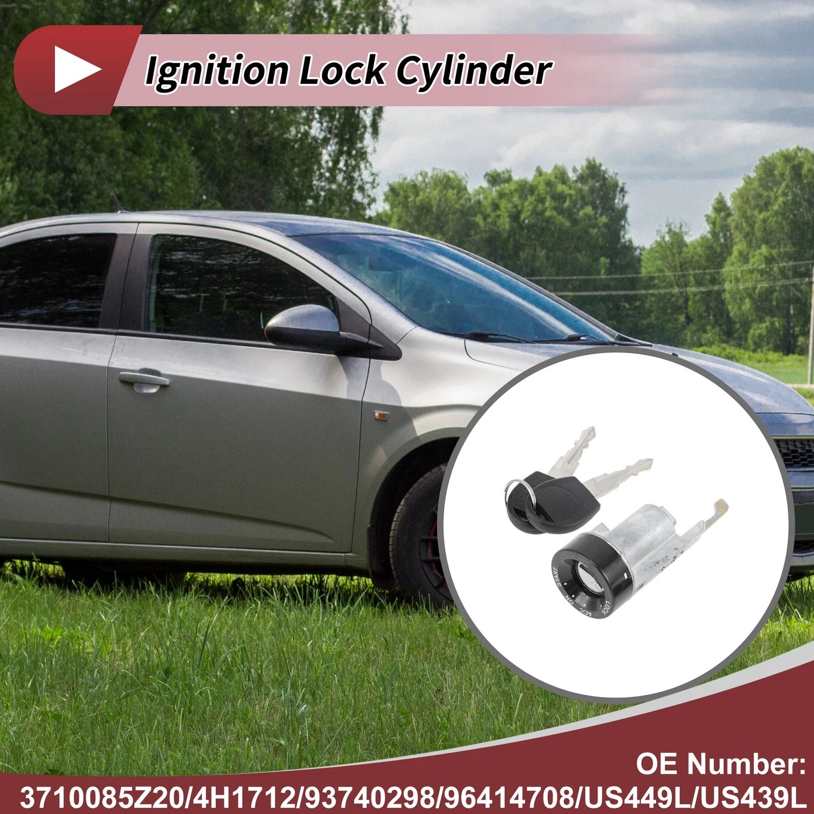 Ignition Lock Cylinder Replacement for Chevrolet Aveo5 (2006–2006)