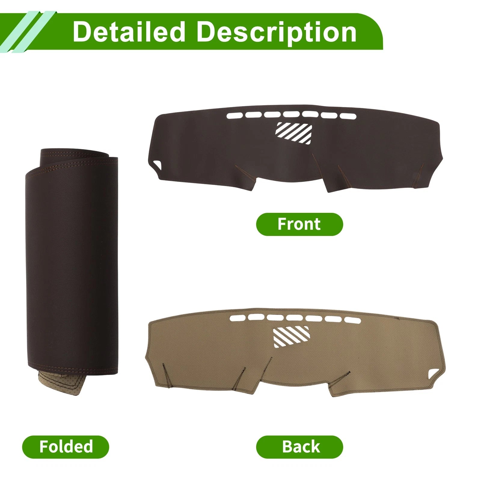 Dash Cover for Lexus IS XE20 (2006–2012) Leather Brown