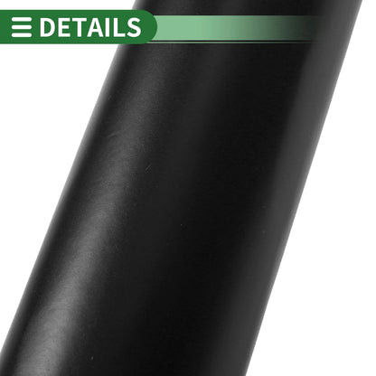 Matte Black Car Wrap Film 9.9 ft x 59.84 inch (1 Pc) Exterior Interior